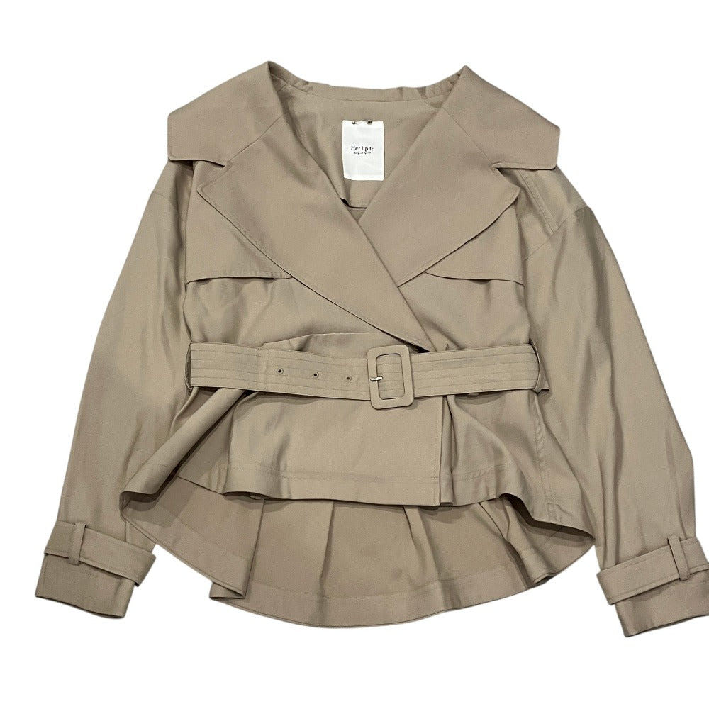 ハーリップトゥ Everyday Belted Trench Jacket コート