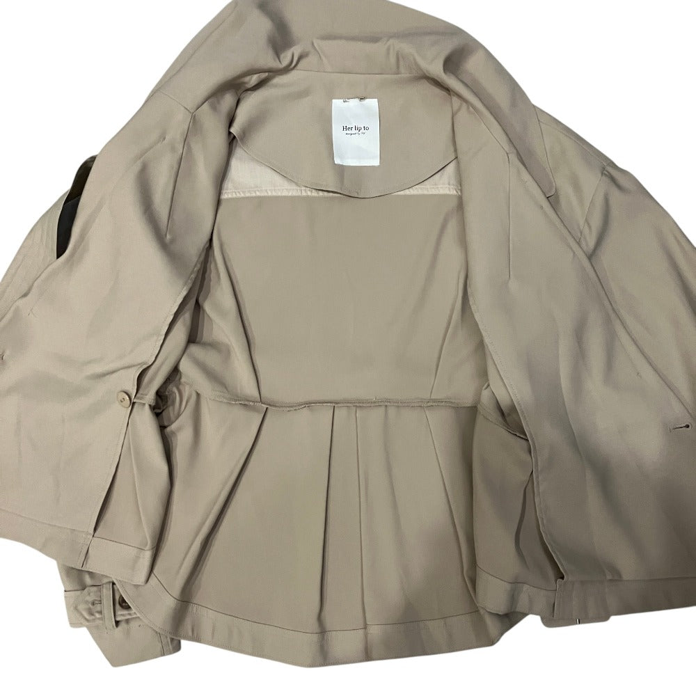 ハーリップトゥ Everyday Belted Trench Jacket コート