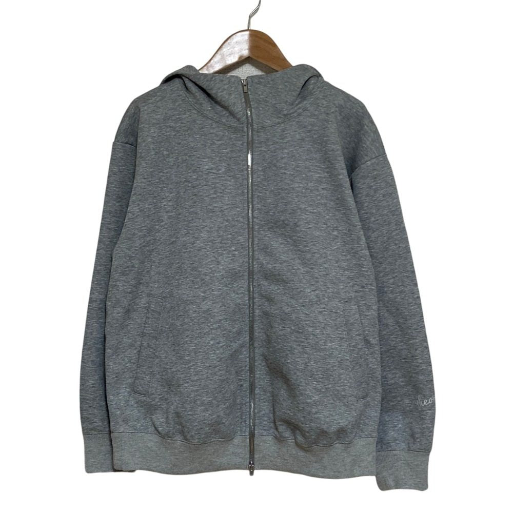 セオリーリュクス SPONGY JERSEY GIANNA HOODIE ダブルフェイスパーカー
