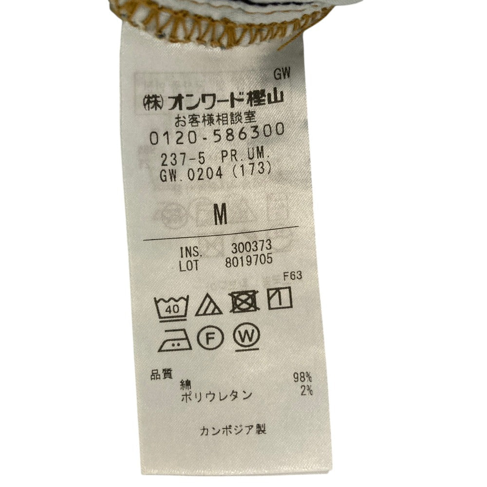 アンフィーロ ストレッチデニムワイドパンツ