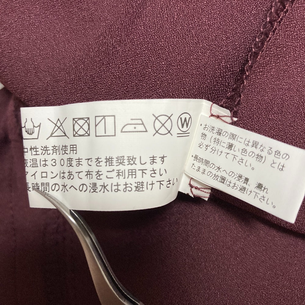 オッズオネスト エンブロイダリーフリルギャザーワンピース