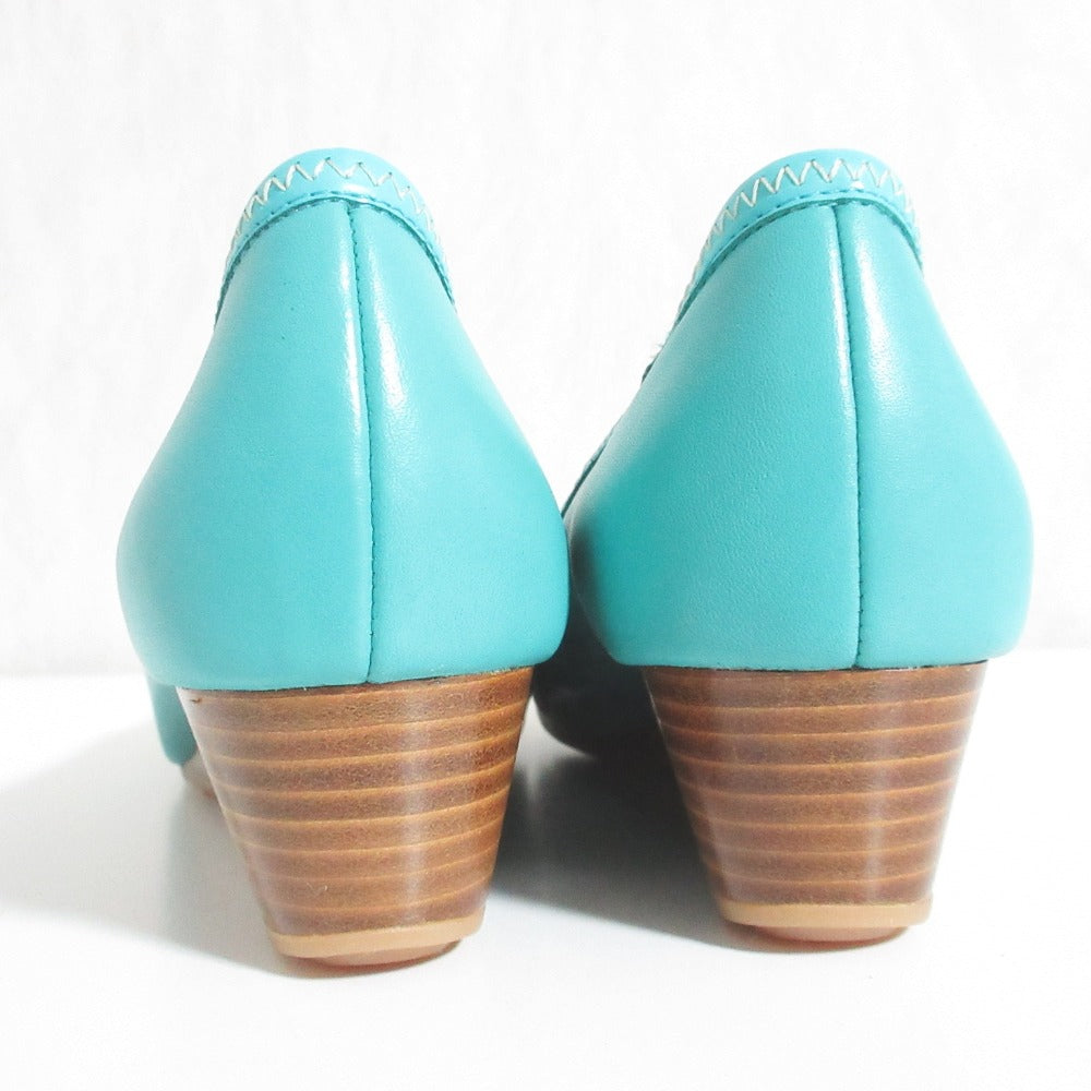 コールハーン Milly Wedge レザーパンプス