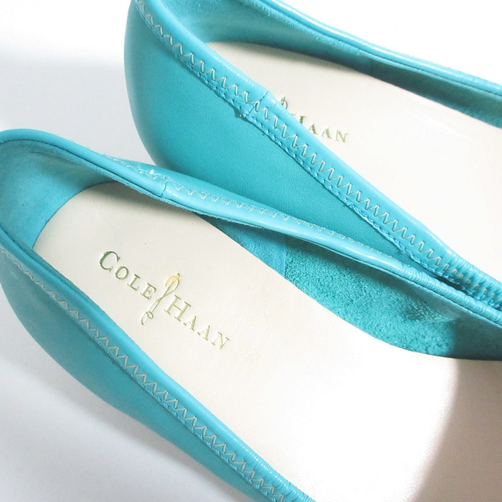 コールハーン Milly Wedge レザーパンプス