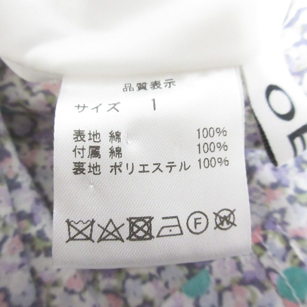オブリ フラワードットワンピース