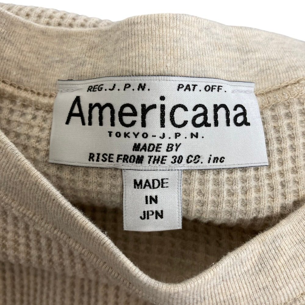 アメリカーナ コットンニットカットソー