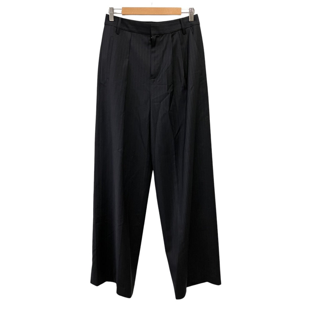 ドゥーズィエムクラス DOMINIC PINSTRIPE STELLA PANT ウールスラックス