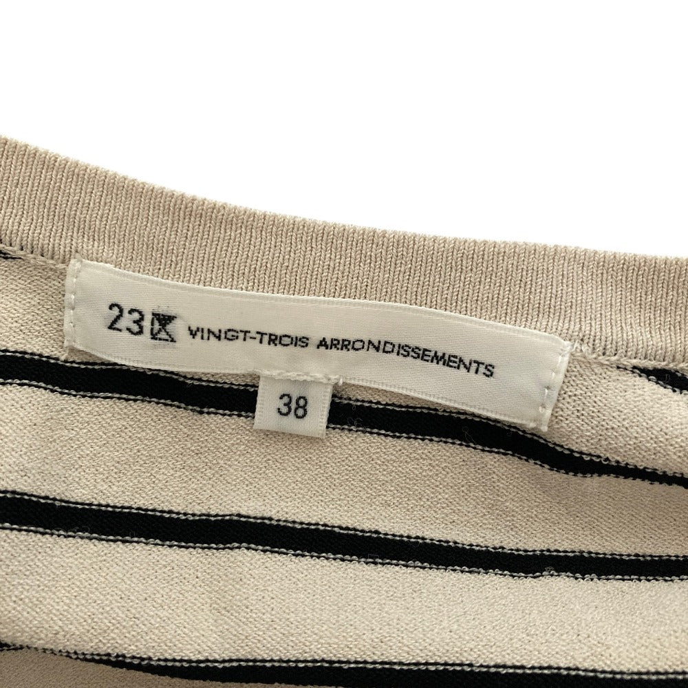 23区 レーヨンポリエステルカーディガン