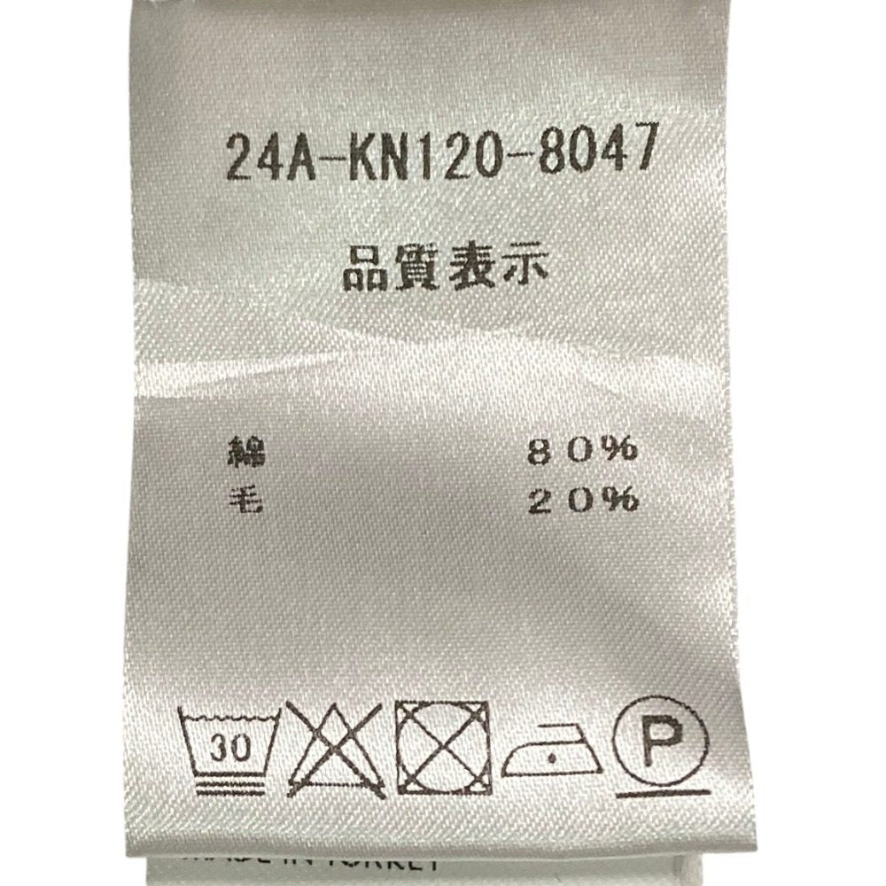 パトゥ ロゴニットカーディガン