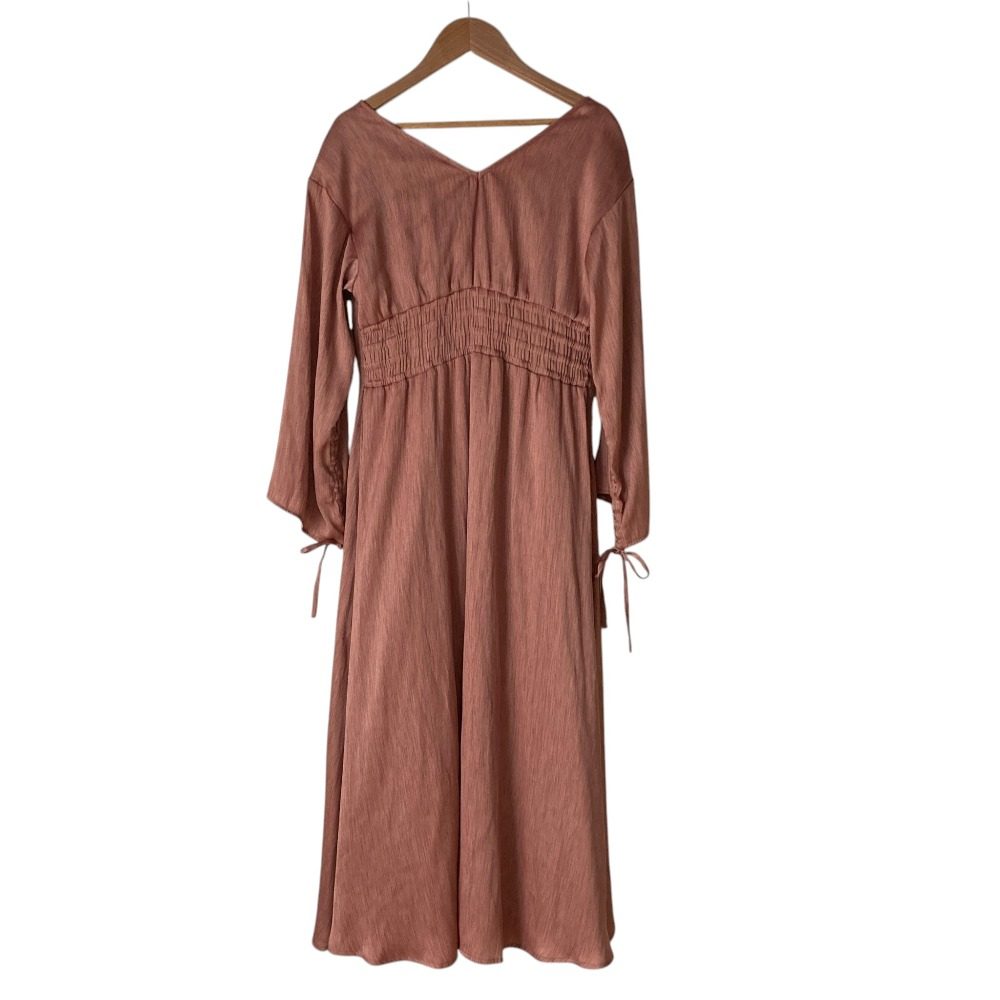 アメリヴィンテージ TUCK SHAPE DRESS ロングワンピース