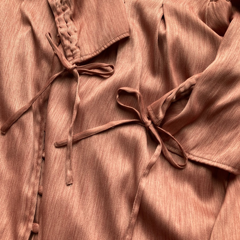 アメリヴィンテージ TUCK SHAPE DRESS ロングワンピース