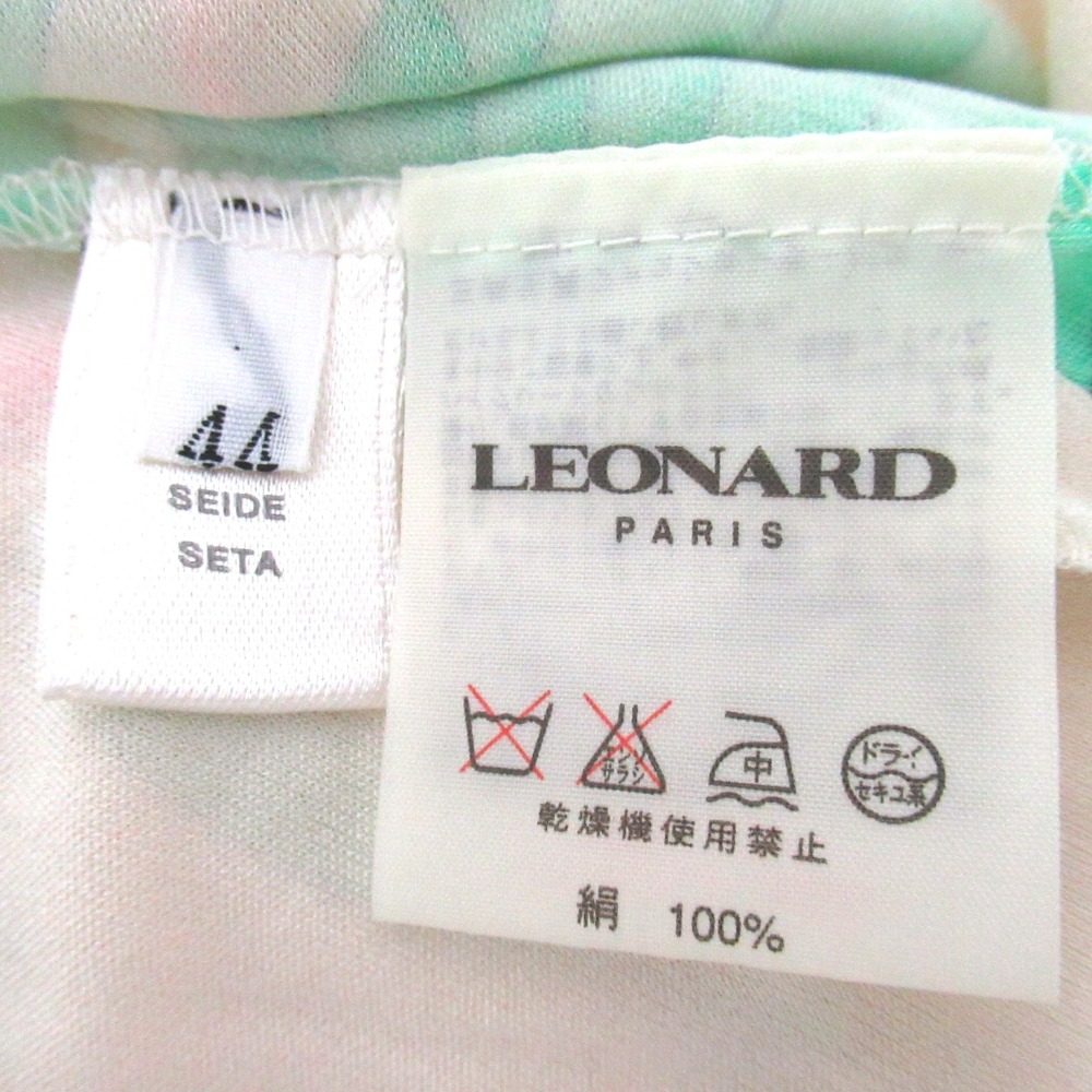 レオナールファッション シルクシャツ