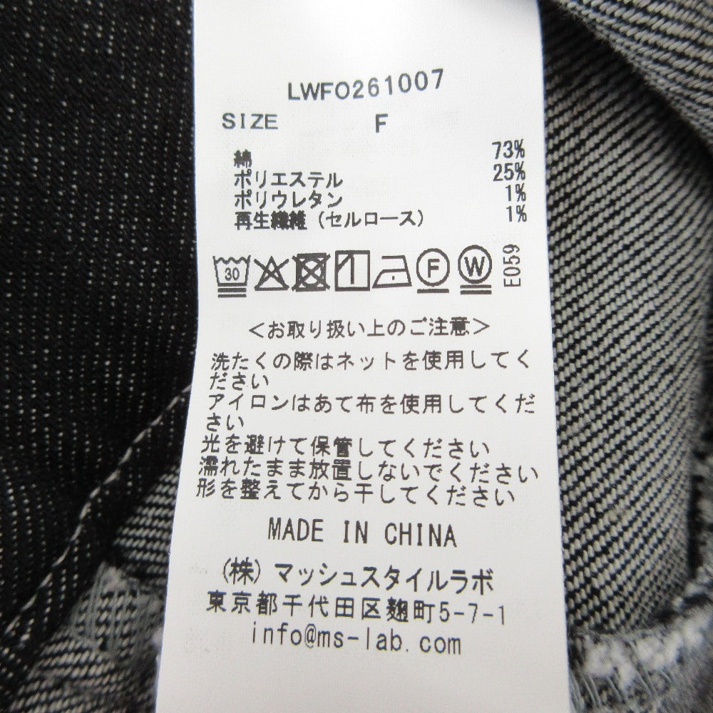 リリーブラウン デニムミニワンピース