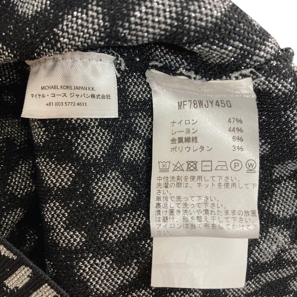 マイケルコース ジャガードラメニットワンピース