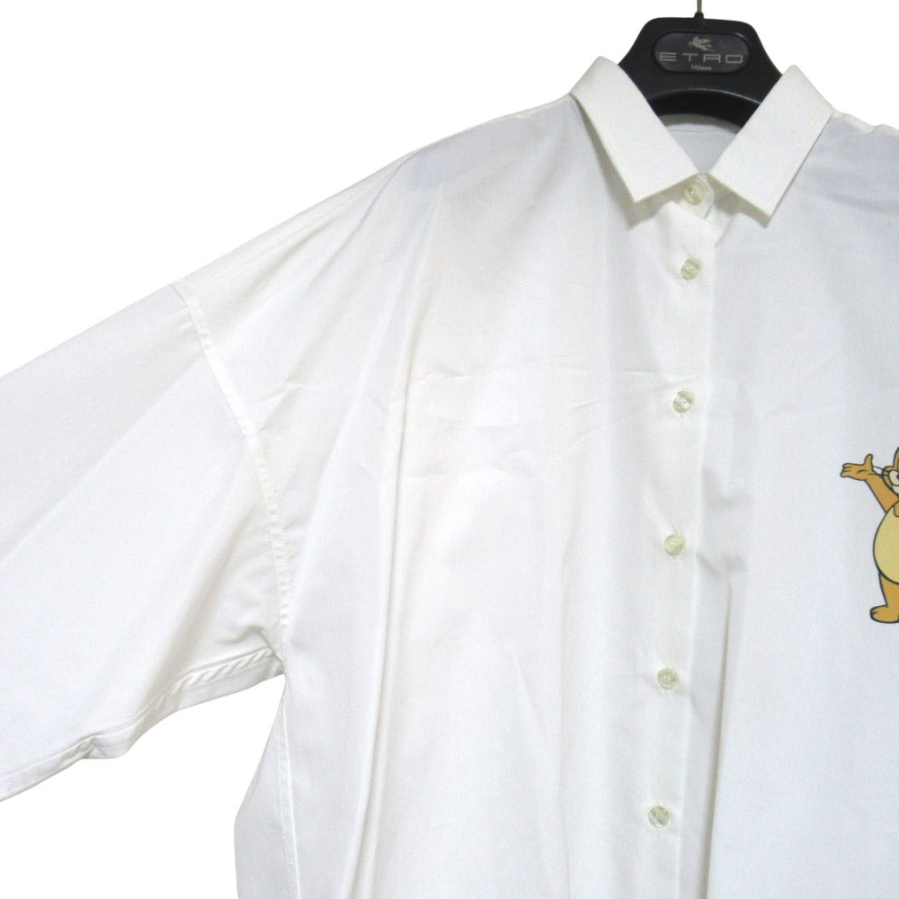 エトロ トムアンドジェリー コラボ ロングシャツ