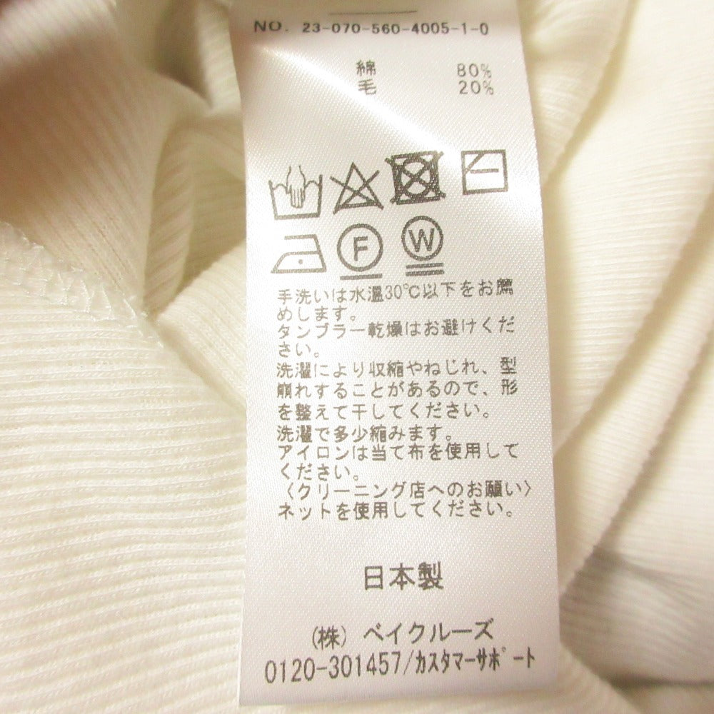 アパルトモンリブロングスリーブTシャツ