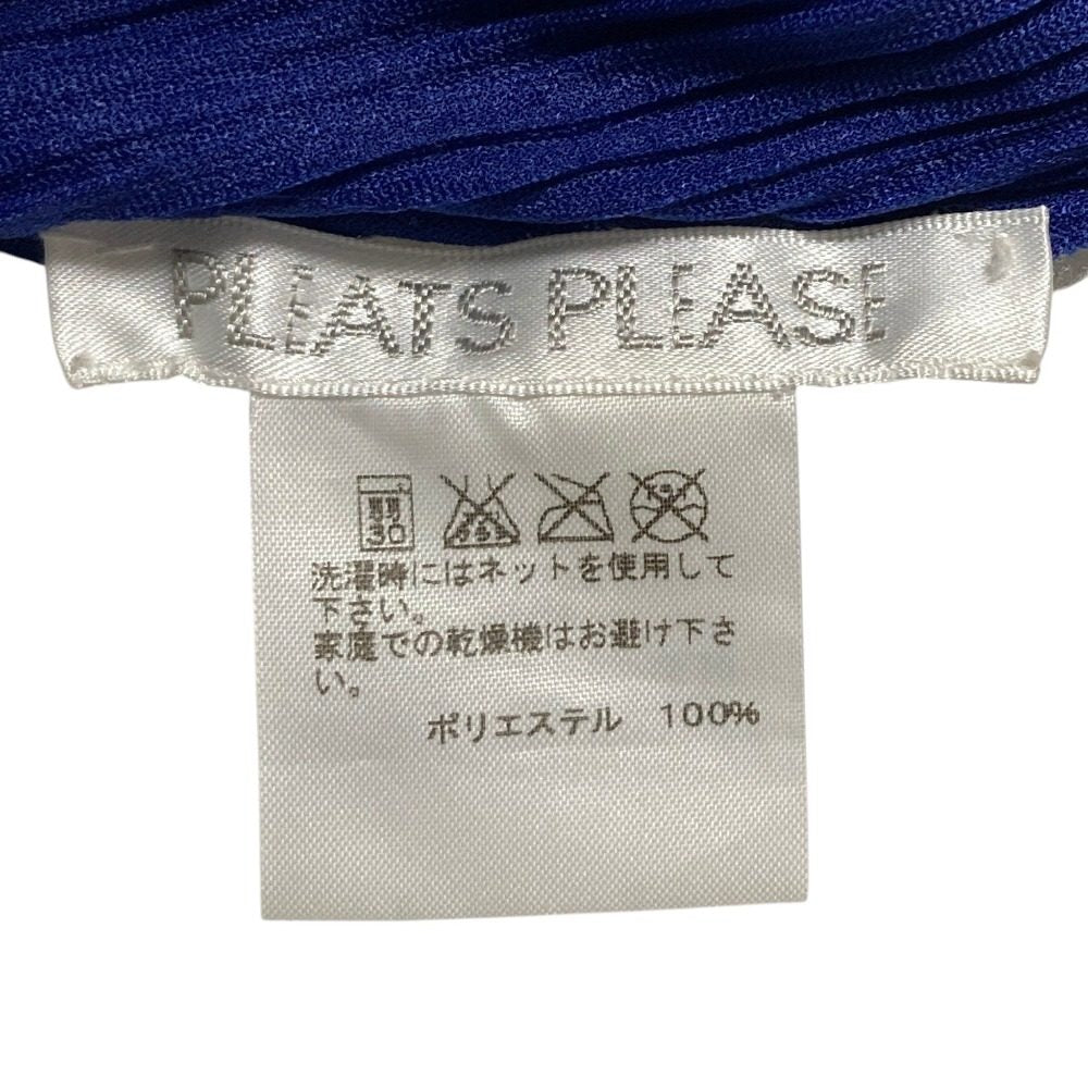 プリーツプリーズイッセイミヤケ タートルネックプリーツワンピース