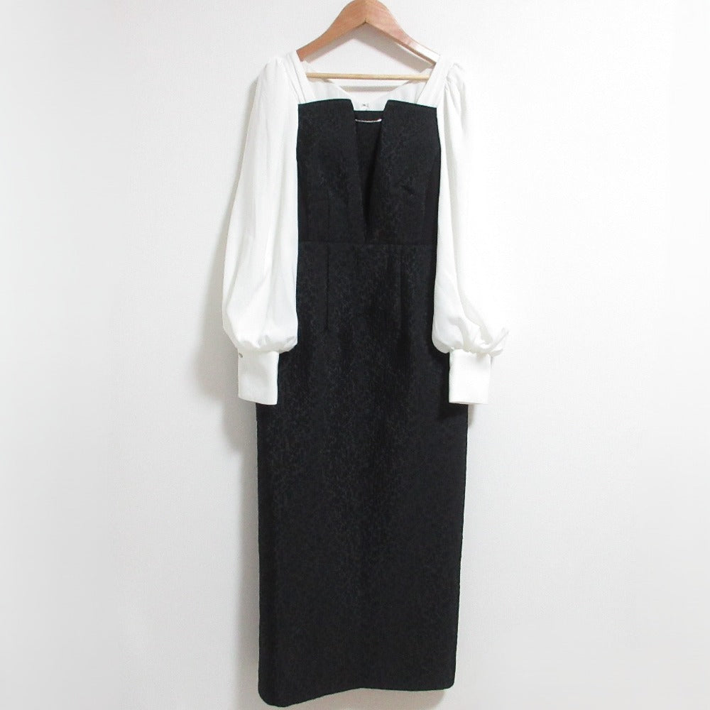ハーリップトゥ Crillon Crystal Pearl Jaquardドレス