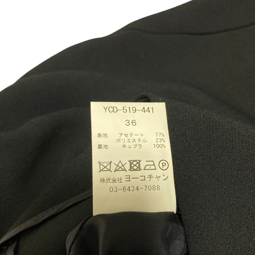 ヨーコチャン ラッフルフリルノースリーブワンピース