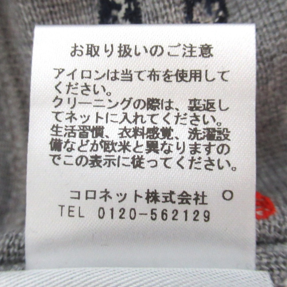 ルシアンペラフィネ コットンカシミヤニットパーカー