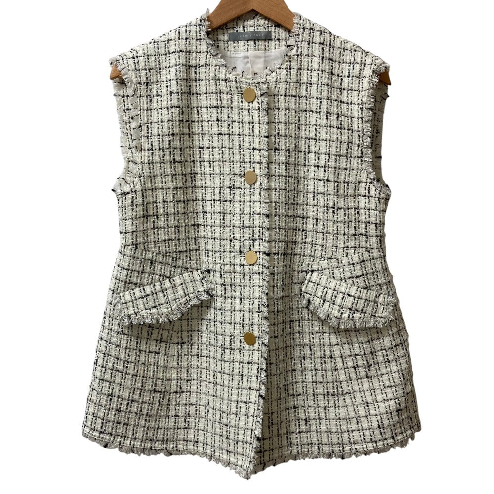 セオリーリュクス NOMA TWEED ノースリーブジャケット