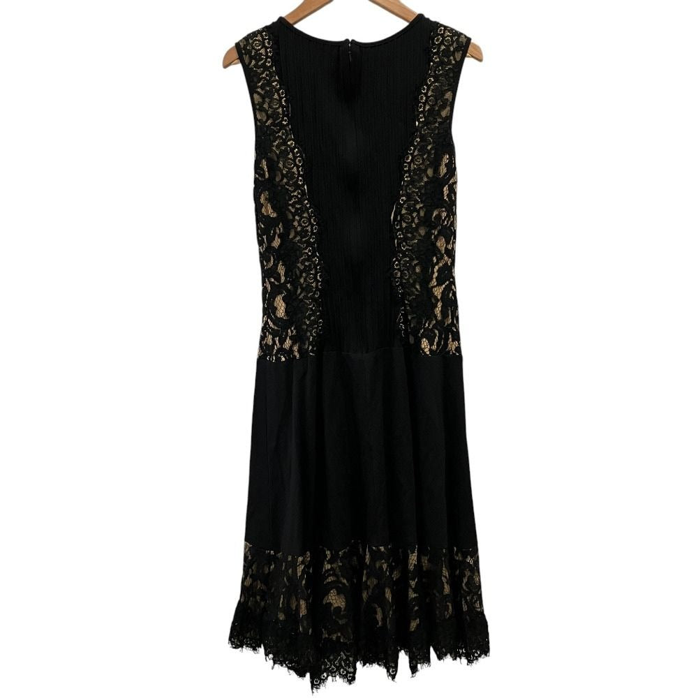 タダシショージ Pintuck Jersey Lace Panel ワンピース