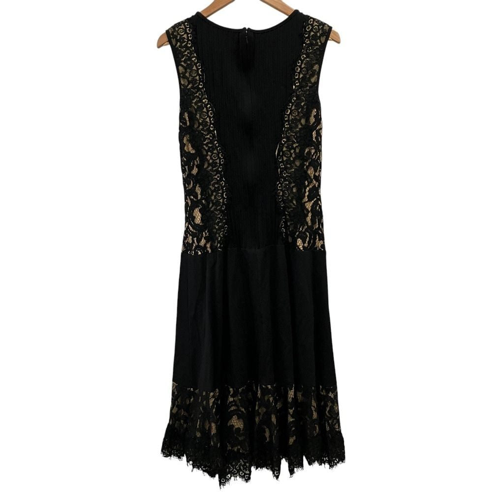 タダシショージ Pintuck Jersey Lace Panel ワンピース