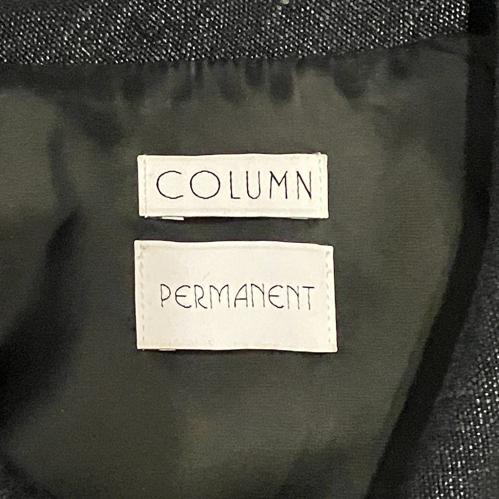 コラム PERMANENT クロップドジレ ワイドパンツ セットアップ