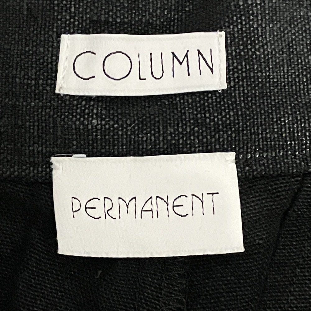 コラム PERMANENT クロップドジレ ワイドパンツ セットアップ