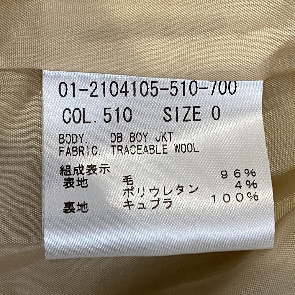 セオリー TRACEABLE WOOL ジャケット