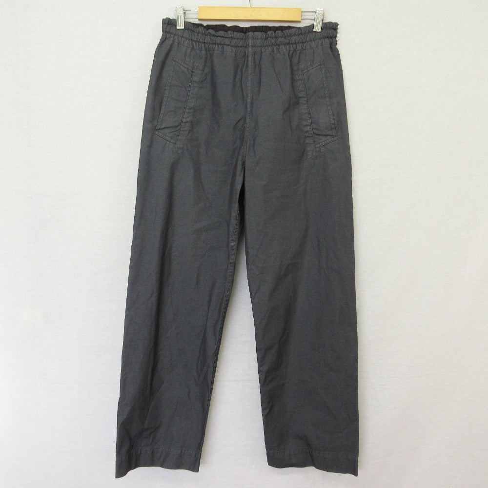 マーガレットハウエル DENSE COTTON TWILLワイドパンツ