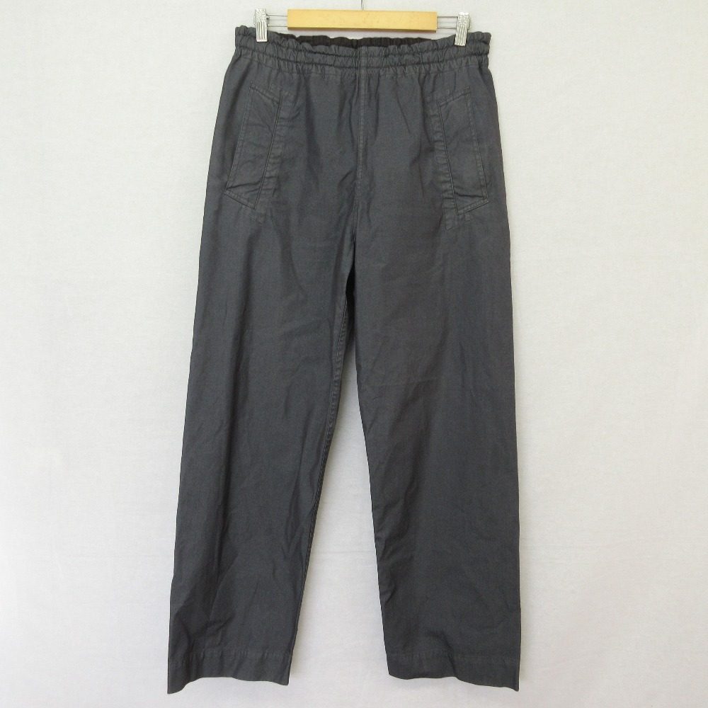 マーガレットハウエル DENSE COTTON TWILLワイドパンツ