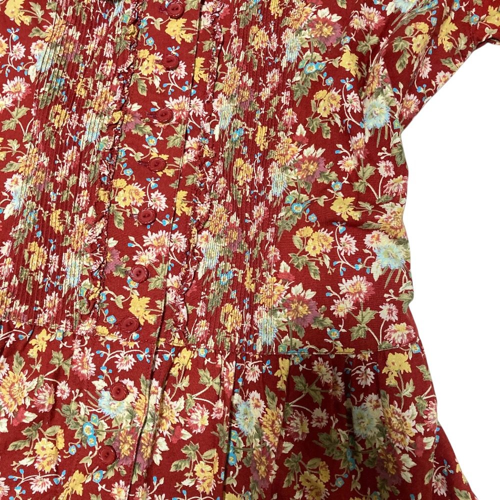 ピンクハウス フラワープリントワンピース