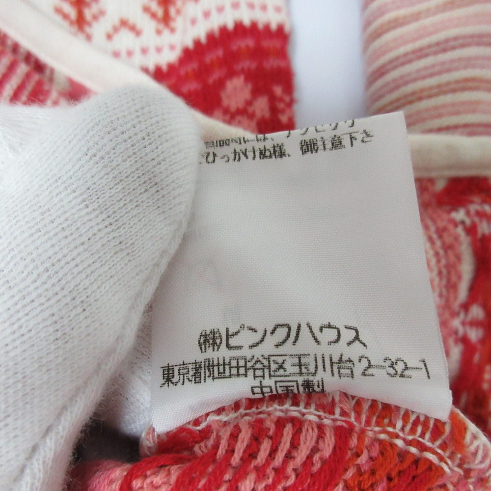 ピンクハウス ノルディック柄ニットカーディガン