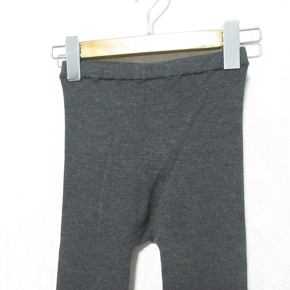 ドゥロワー リブニットロングパンツ