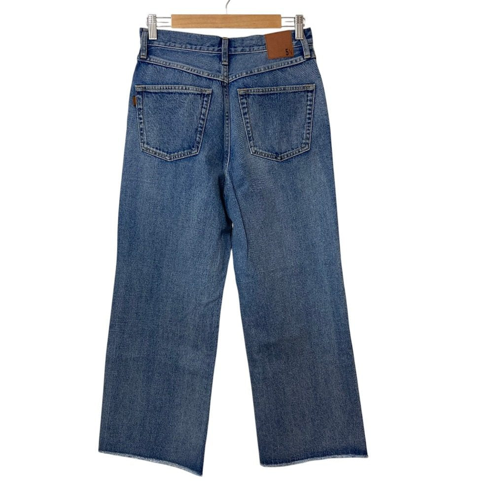 スピックアンドスパン デニムクロップドパンツ