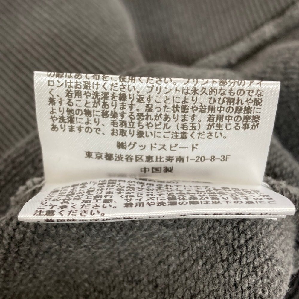 グッドロックスピード クルーネックプリントスウェット