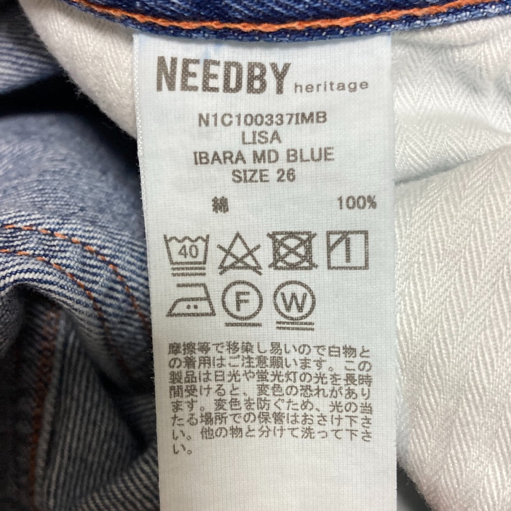 ニードバイヘリテージ LISA デニムパンツ