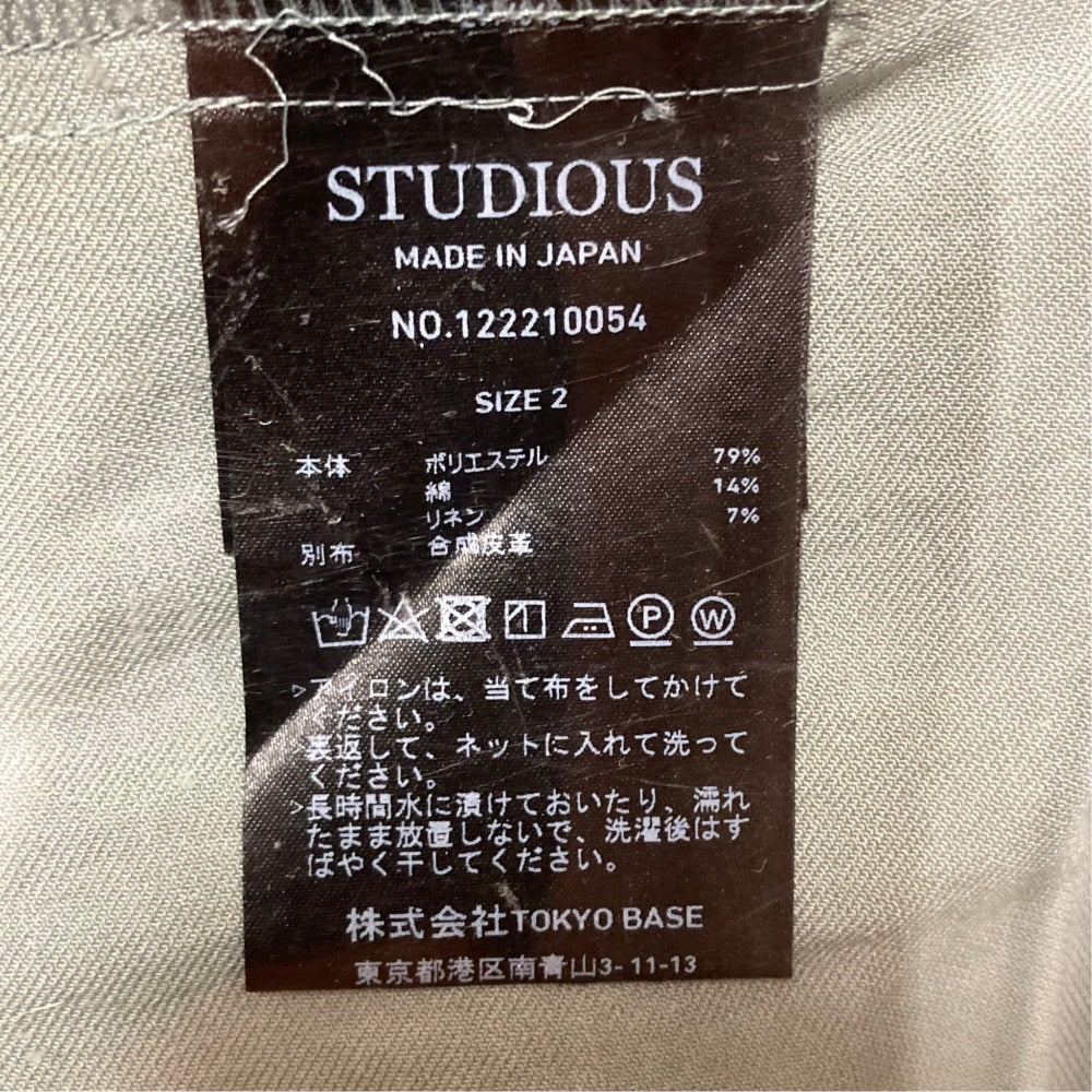 ステュディオス シャツワンピース