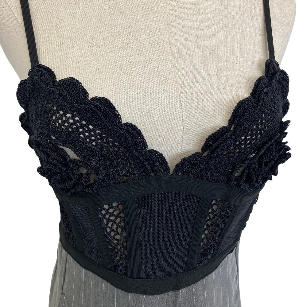 メゾンスペシャル Crochet Bustier オールインワン