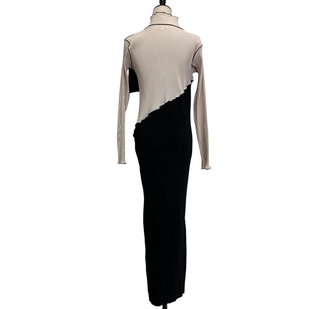 コトハヨコザワ SPIRAL WAVE LONG SLEEVE DRESS HIGH NECK TYPE ワンピース