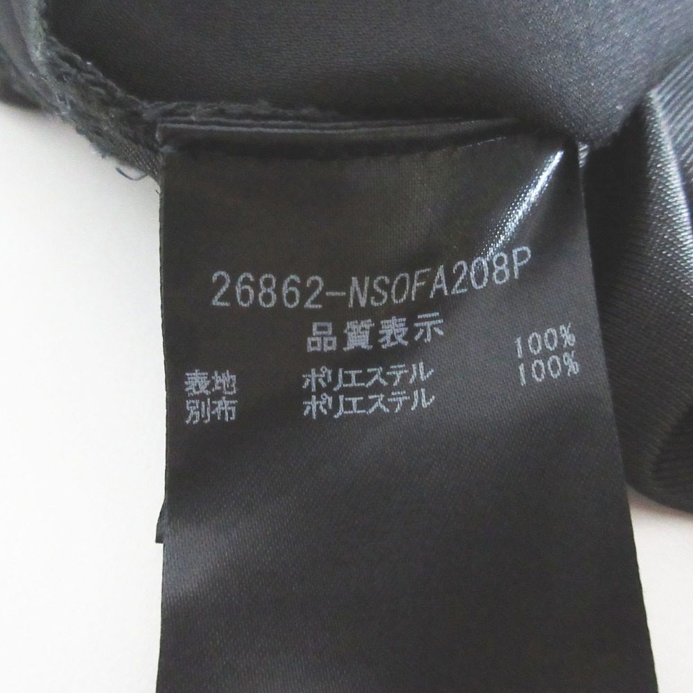 フォクシーニューヨーク グログランリボンノースリーブワンピース