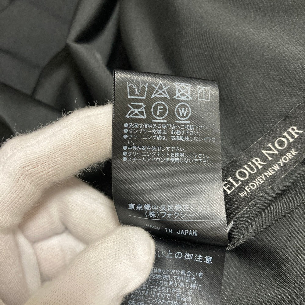ベロアノワールバイフォクシーニューヨーク ノースリーブワンピース