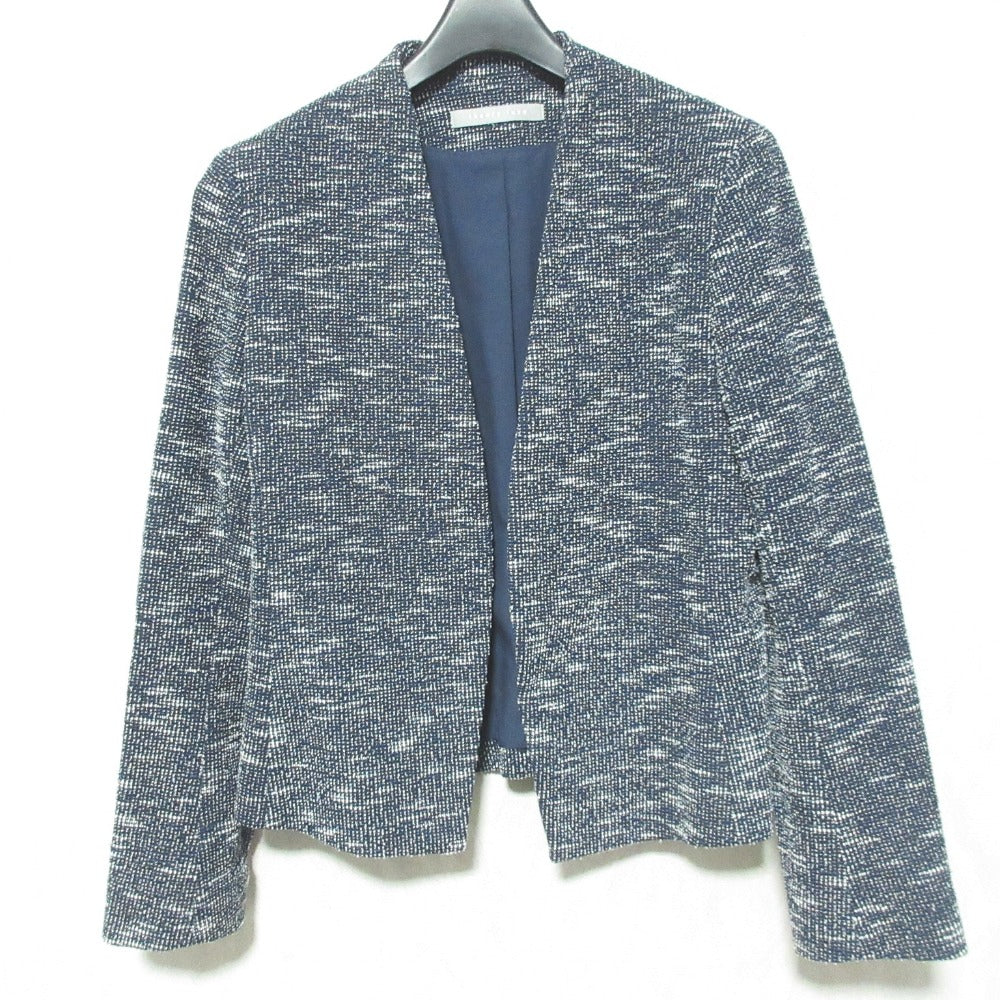セオリーリュクス Tweedy ノーカラージャケット