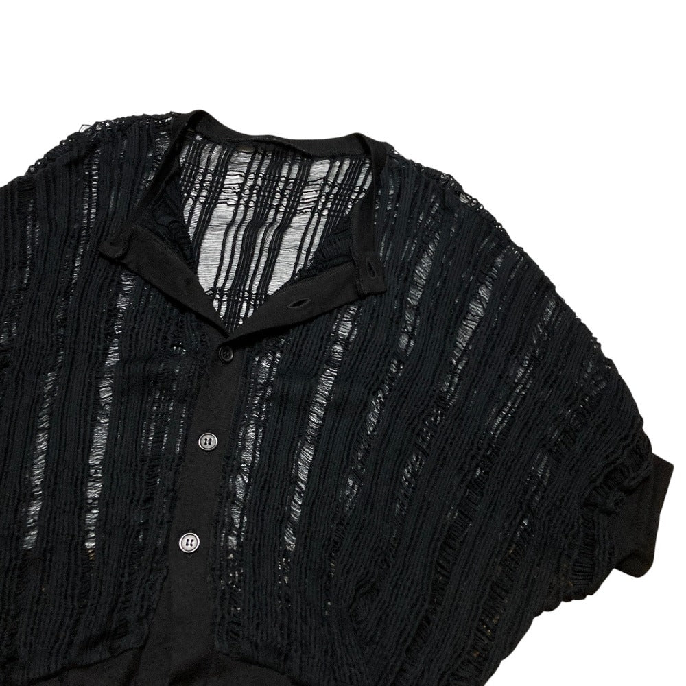 ヨウジヤマモト Open Jacquard カーディガン