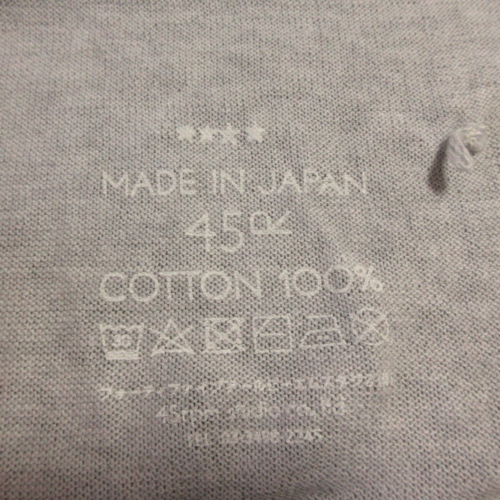 フォーティファイブアール 超ガーゼ908丸胴オーシャンVネックニットセーター