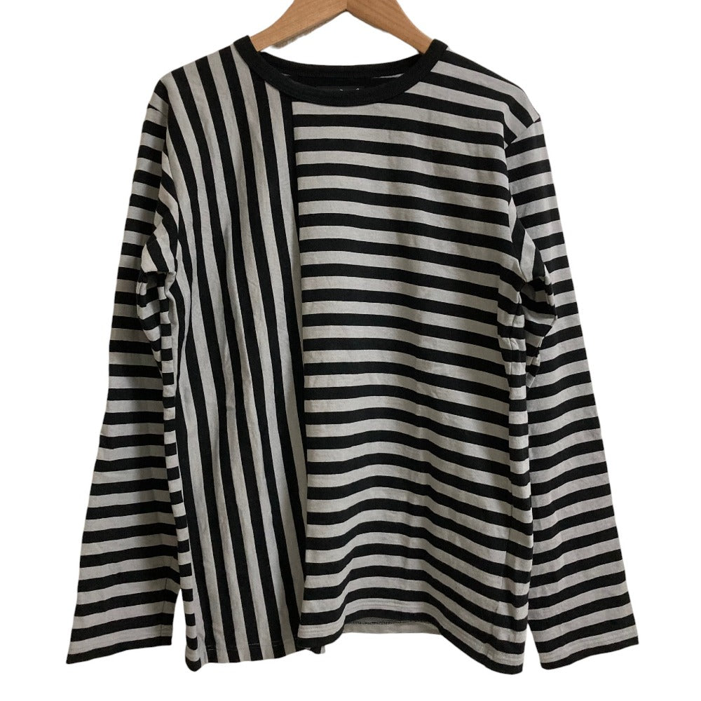 アニエスベー ボーダーコットン長袖Tシャツ