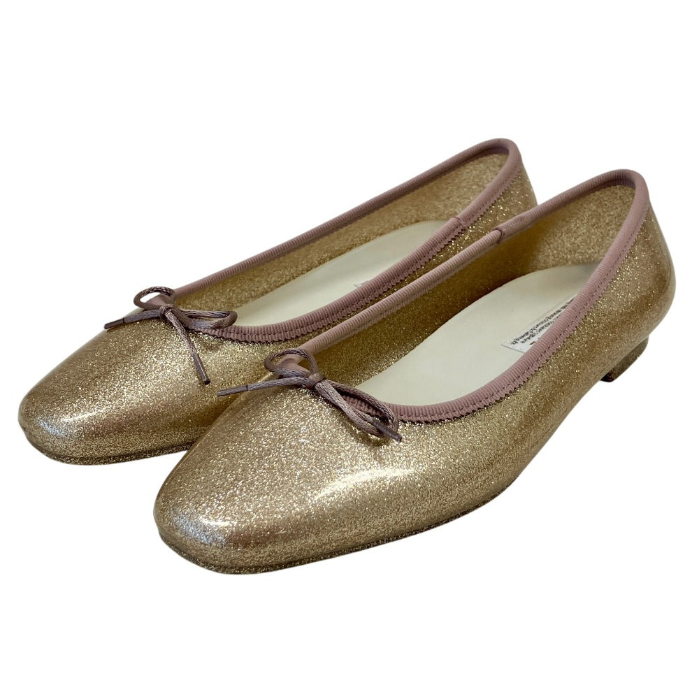 テンパレイト グリッターフラットレインシューズ