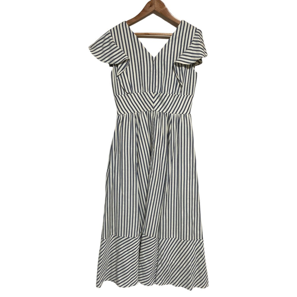 ハーリップトゥ Kerry Striped Ruffle ワンピース