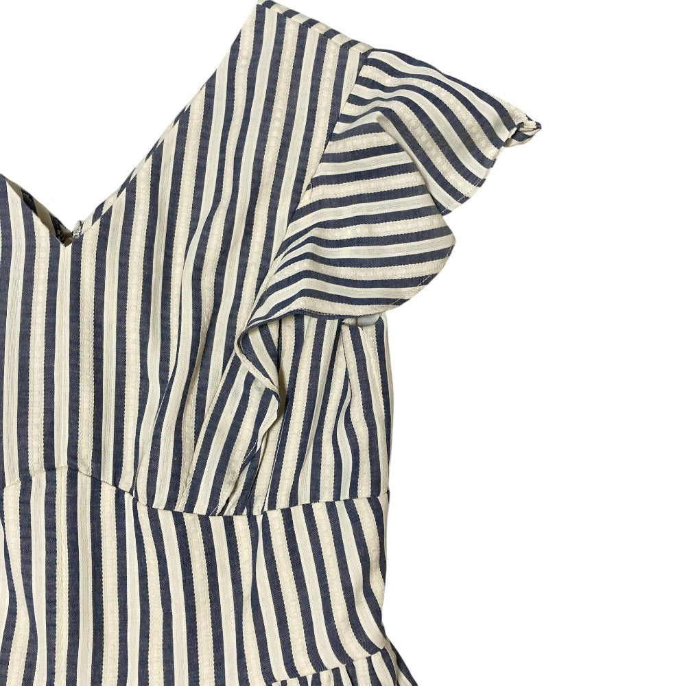 ハーリップトゥ Kerry Striped Ruffle ワンピース