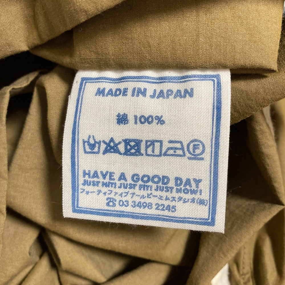 フォーティファイブアール ダンプコットンブラウス
